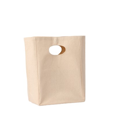 Borsa per il pranzo in tela riciclata di alta qualità Borsa per il pranzo in tela riciclata di alta qualità