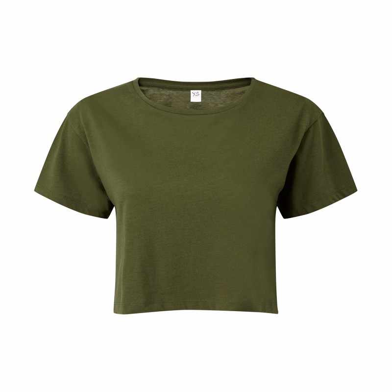 Top corto personalizzato da donna - cod. RWTR019