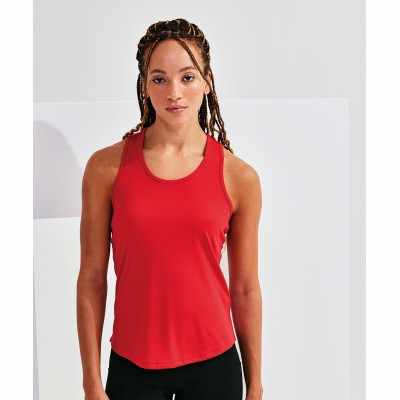 Gilet da donna TriDri® riciclato aderente con schienale incrociato