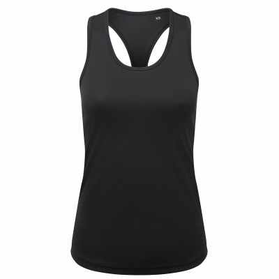 Gilet da donna TriDri® riciclato aderente con schienale incrociato