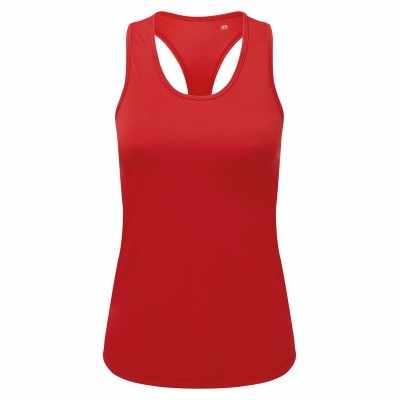 Gilet da donna TriDri® riciclato aderente con schienale incrociato