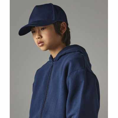 Cappellino Junior a 5 pannelli in cotone biologico