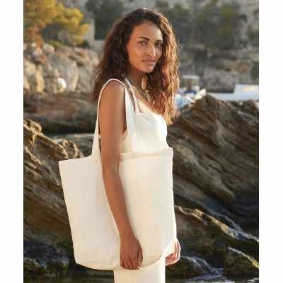 Maxi borsa tinta in modo naturale e biologico per la vita