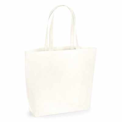 Maxi borsa tinta in modo naturale e biologico per la vita