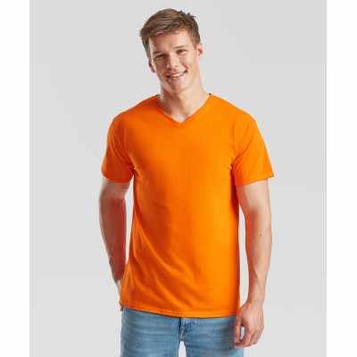 T-shirt con scollo a V Valueweight