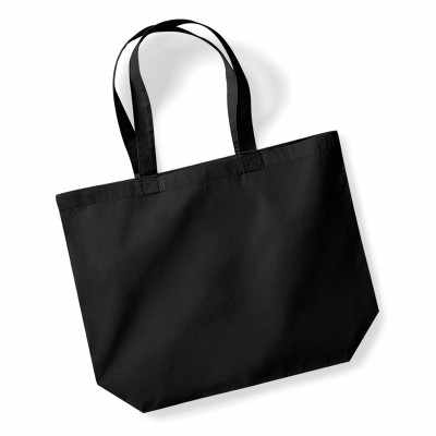 Maxi tote in cotone biologico premium