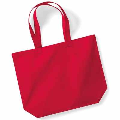 Maxi tote in cotone biologico premium