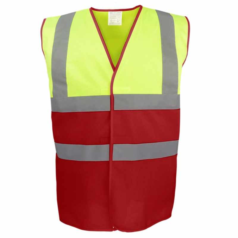 Casacca bicolore ad alta visibilità - cod. RWYK107