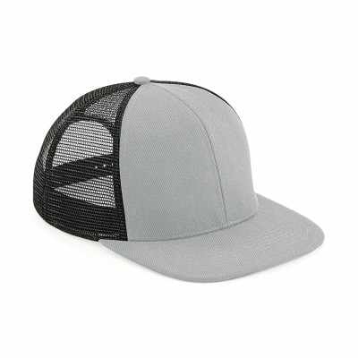 Trucker originale a 6 pannelli con visiera piatta
