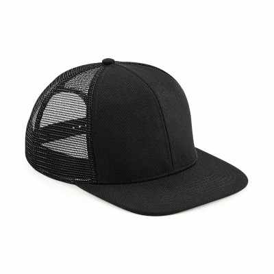Trucker originale a 6 pannelli con visiera piatta