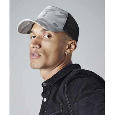 Berretto da camionista snapback mimetico