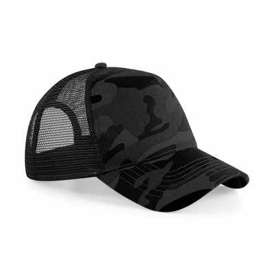 Berretto da camionista snapback mimetico