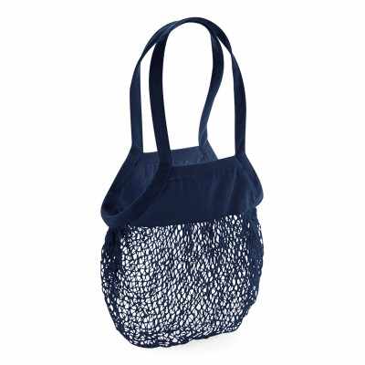 Borsa della spesa in rete di cotone biologico