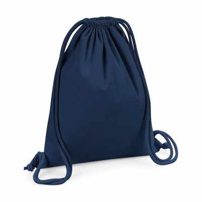Sacca da ginnastica in cotone biologico premium