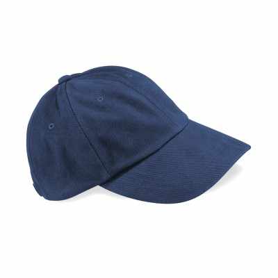 Cappellino in cotone spazzolato pesante a basso profilo