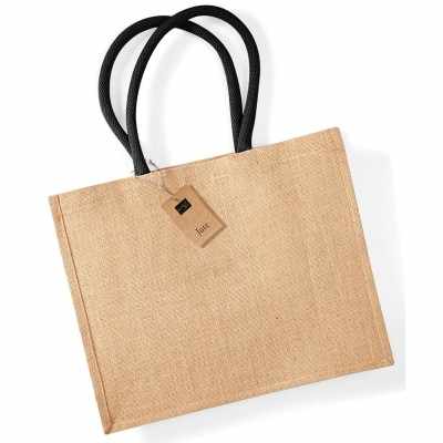 Shopper classica in juta