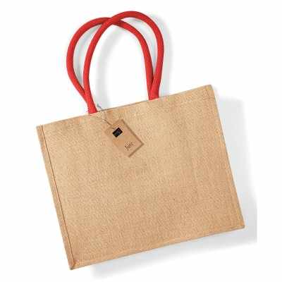 Shopper classica in juta