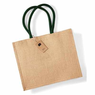 Shopper classica in juta