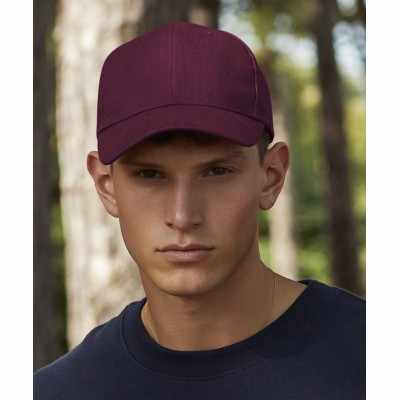 Cappellino in cotone spazzolato pesante stile professionale