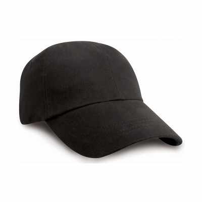 Cappellino in cotone spazzolato pesante a basso profilo