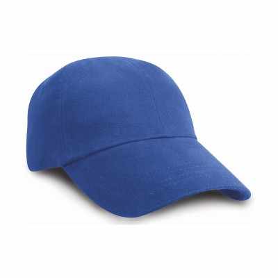 Cappellino in cotone spazzolato pesante a basso profilo