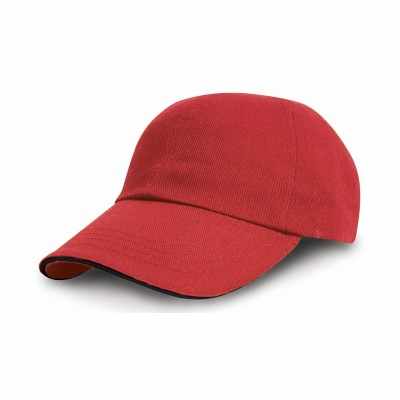 Trapano in cotone pesante stile professionale con visiera sandwich