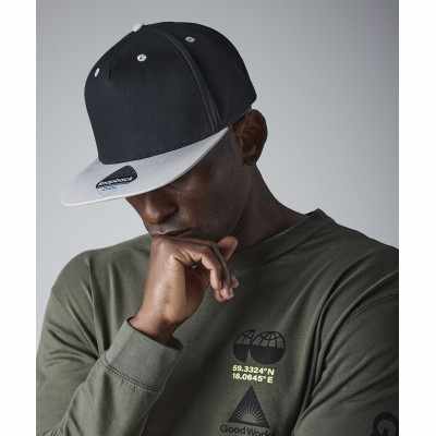 Snapback a contrasto a 5 pannelli