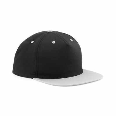 Snapback a contrasto a 5 pannelli