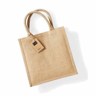 Borsa midi in juta