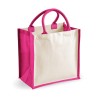Shopper in juta personalizzata f.to 30x30x19 cm.