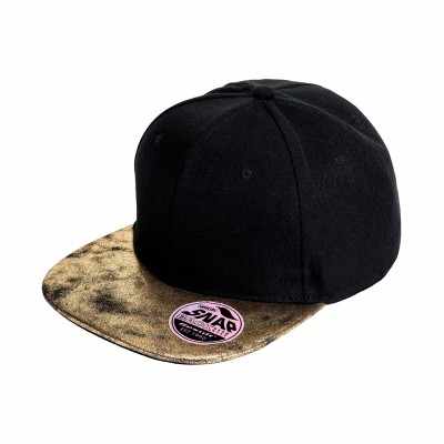 Cappellino snapback con visiera piatta e glitter Bronx