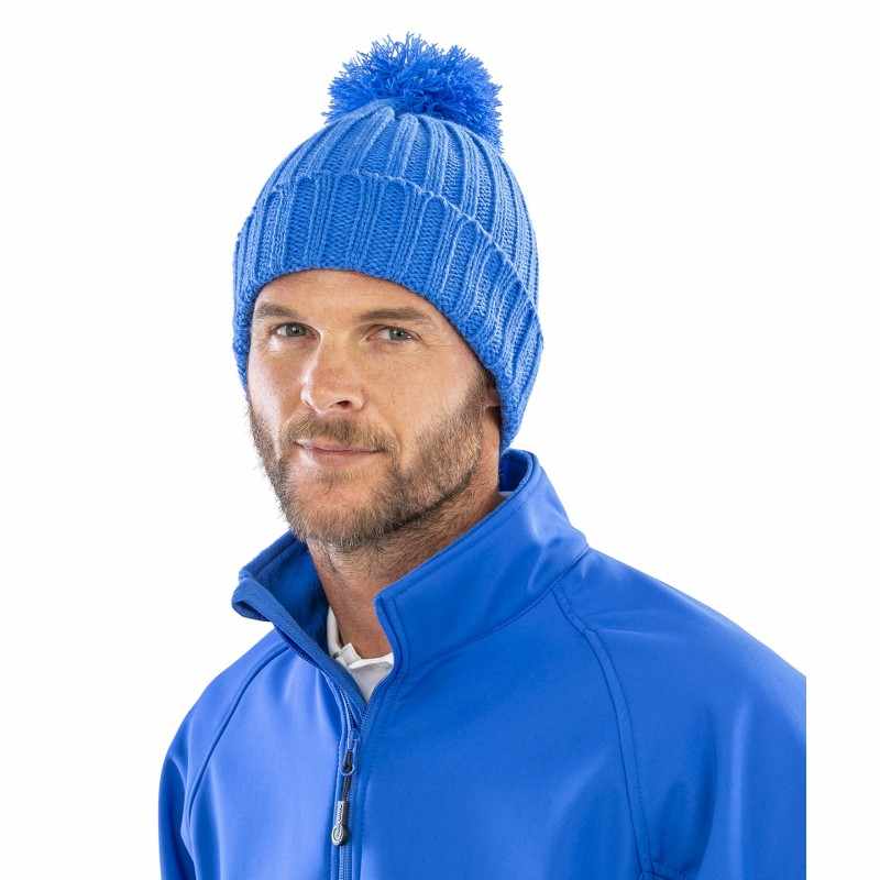 Cappello lavorato a maglia da personalizzare - cod. RWR369X