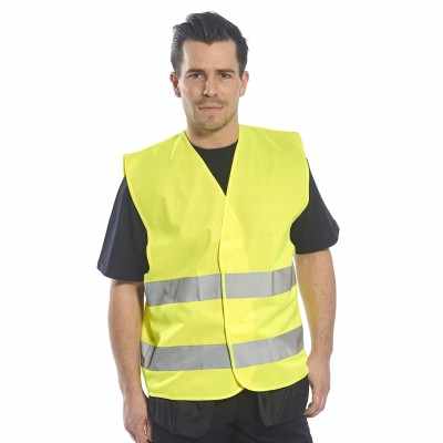 Gilet ad alta visibilità a due bande (C474)