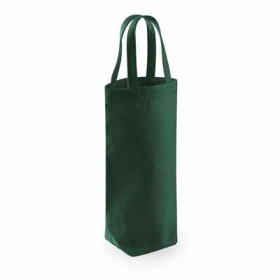 Borsa per bottiglie in cotone Fairtrade