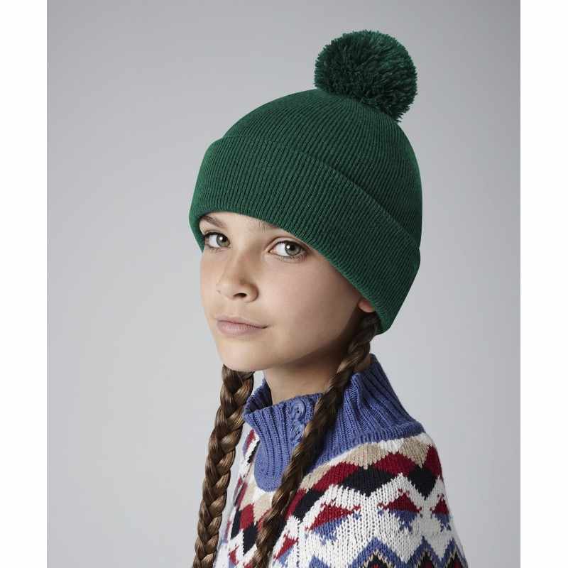 Cappellino con pompon per bambini - cod. RWB426B