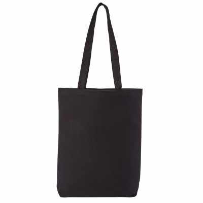 Shopper in tela riciclata di alta qualità con base piatta