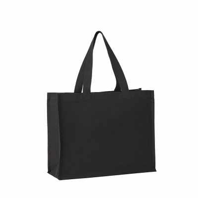 Shopper stand-up in tela riciclata di alta qualità