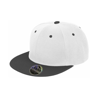 Cappellino snapback bicolore originale Bronx con visiera piatta