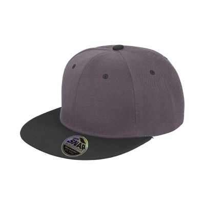 Cappellino snapback bicolore originale Bronx con visiera piatta