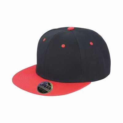 Cappellino snapback bicolore originale Bronx con visiera piatta
