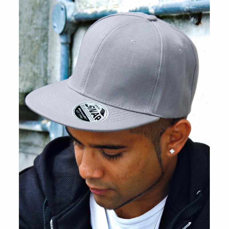 Snapback con visiera piatta da personalizzare - cod. RWRC83X