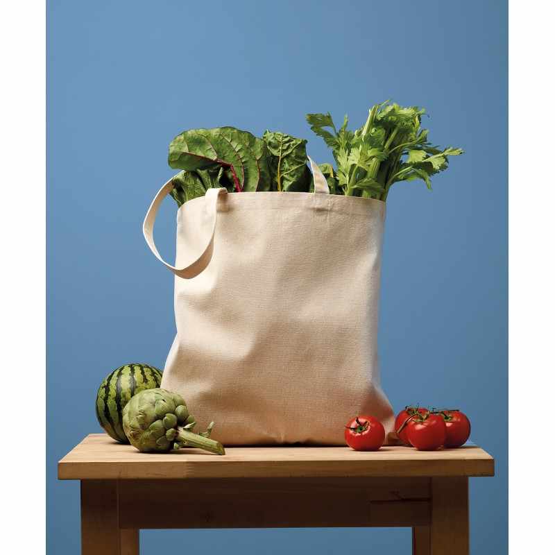 Shopper in tela riciclata di alta qualità - cod. RWRL650