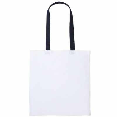 Borsa shopper Varsity in cotone con manico lungo Borsa shopper Varsity in cotone con manico lungo