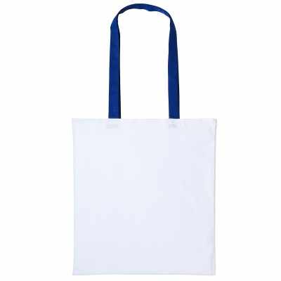 Borsa shopper Varsity in cotone con manico lungo Borsa shopper Varsity in cotone con manico lungo