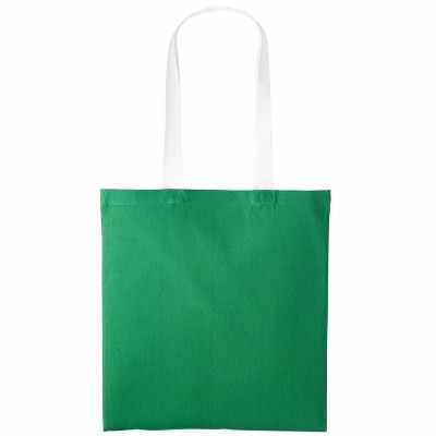 Borsa shopper Varsity in cotone con manico lungo Borsa shopper Varsity in cotone con manico lungo