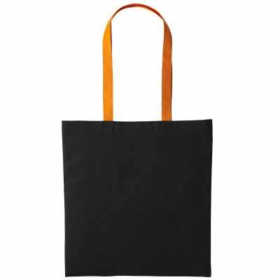Borsa shopper Varsity in cotone con manico lungo Borsa shopper Varsity in cotone con manico lungo