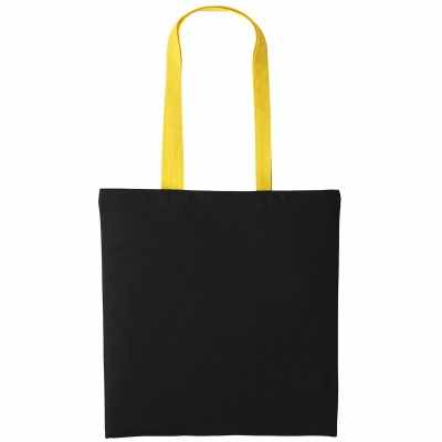 Borsa shopper Varsity in cotone con manico lungo Borsa shopper Varsity in cotone con manico lungo