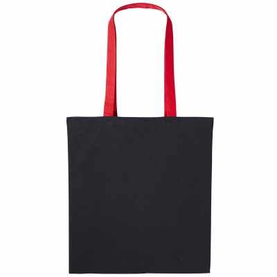 Borsa shopper Varsity in cotone con manico lungo Borsa shopper Varsity in cotone con manico lungo