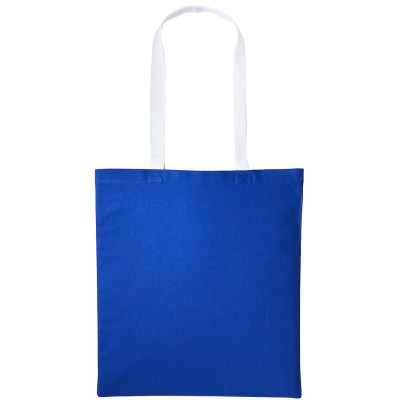 Borsa shopper Varsity in cotone con manico lungo Borsa shopper Varsity in cotone con manico lungo