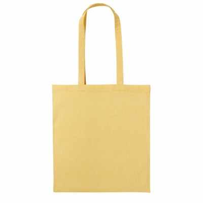Shopper in cotone riciclato con manico lungo